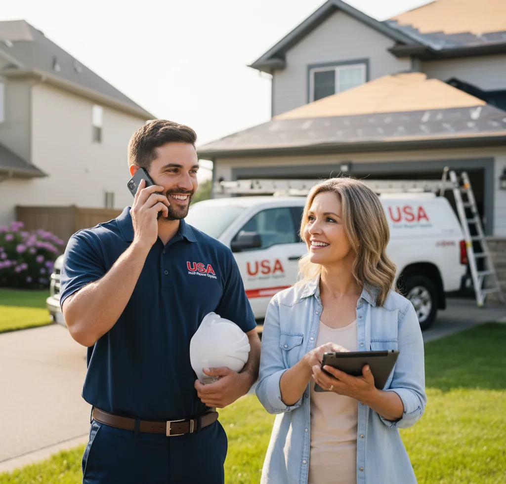 USA Roof Repair Experts customer support in Thornville